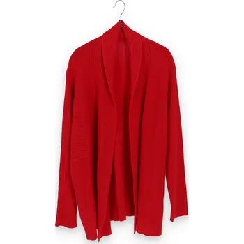 Dámský svetr Kardigan úpletový 8701 Itálie barva: červená