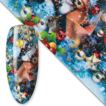 Potravinová fólie Transfer fólie Vánoce baňky č.12 100 cm 4x100 cm