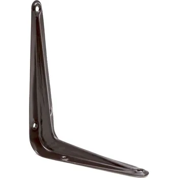 Držák na polici Mark WS 125 Stavební konzole 125x100mm hnědá