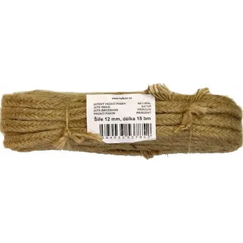 Stahovací páska Hafyso Jutová vázací páska 12mm/15bm
