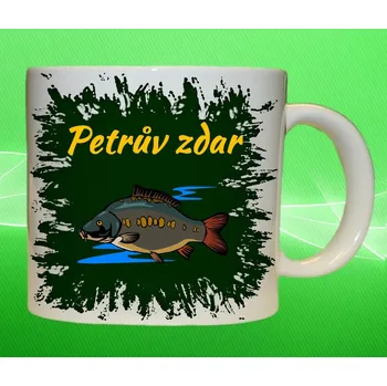 hrnek pro rybáře Petrův Zdar kapr 75ml
