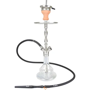 Čistič dýmky Vodní dýmka Aladin MVP 500 nerez 57 cm Full Shiny Clear