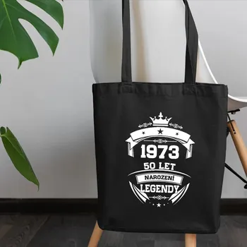 Žertovný předmět 1973 Narození legendy 50 let - taška s potiskem