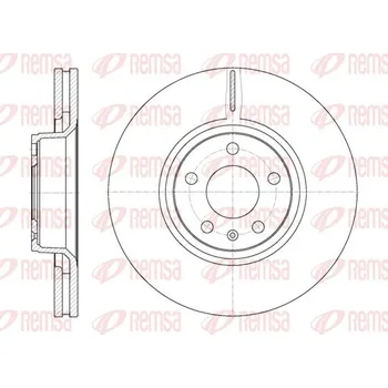 Brzdový kotouč Brzdový kotouč REMSA 6807.10