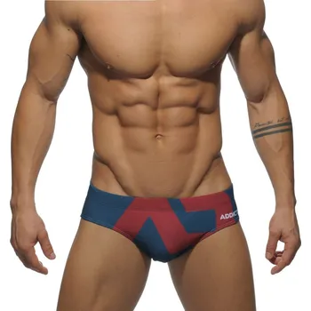 Pánské plavky Plavky Addicted ADS045 Extra-Large Logo Brief tmavě modré S, pánské plavky