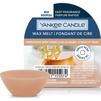 Yankee Candle Vonný vosk 22 g, Pumpkin Maple Creme Caramel