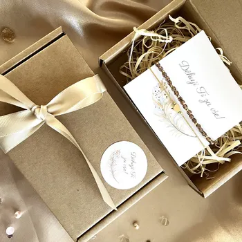 Dárkový potravinový koš Dárkové balení s náramkem Děkuji ti za vše 3