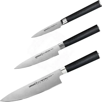Sada kuchyňského náčiní Samura Sada 3 profi nožů Samura MO