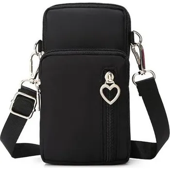 Kabelka Nylonová dámská kabelka přes rameno - Béžový