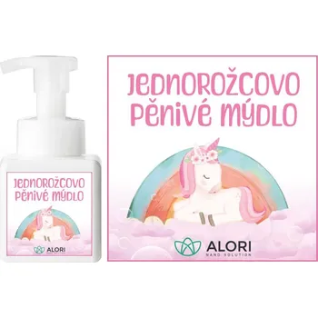 Mýdlo ALORI Pěnivé mýdlo pro jednorožce 250 ml