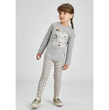 Dívčí oblečení Mayoral legínový set lištičky s flitry 4752-57 velikost 110