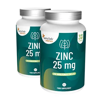 Essentials Zinek vysoká dávka 25 mg – Vegan, 60 kapslí