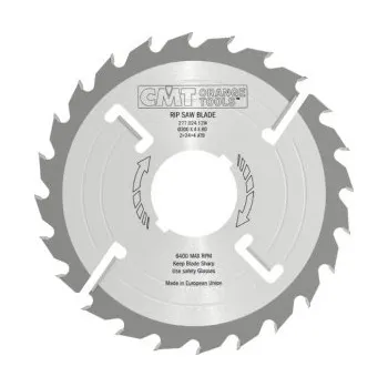 Pilový kotouč CMT Industrial Rozmítací kotouč s vyklizovacím zubem, zesílený - D350x4,2 d30 Z26+4 MEC HW C27702414M