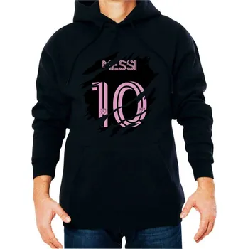 Pánská mikina Messi Pánska Mikina Černá 3XL