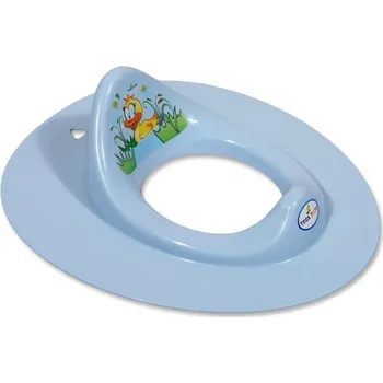 Nočník Dětské sedátko na WC plastové - KAČENKA modré - Tega
