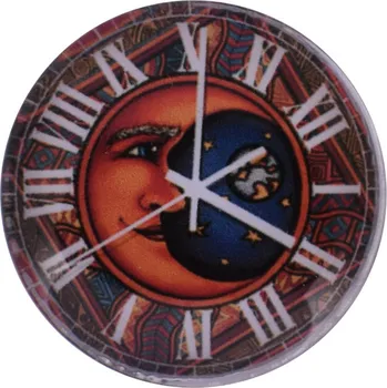 Dekorativní magnet ALTRO Magnetka na lednici hodiny Měsíc GT88005 Skladem v ČR