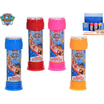 Bublifuk Paw Patrol bublifuk 11cm s labyrintem Barvy: růžová