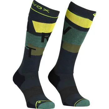 Pánské ponožky Pánské Ponožky Ortovox Freeride Long Socks Cozy Men's Barva: Black Steel, Velikost: 39-41 EU