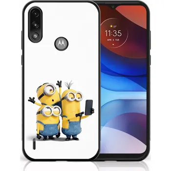 Selfie tyč VSECHNONAMOBIL 38751 MY ART Silikonový kryt Motorola Moto E7 Power / E7i Power MINI ONS SELFIE (022)