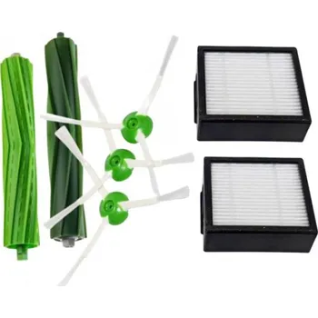 Sada příslušenství pro robotický vysavač Kartáče a HEPA filtry pro vysavač iROBOT Roomba Combo j7+ 7ks