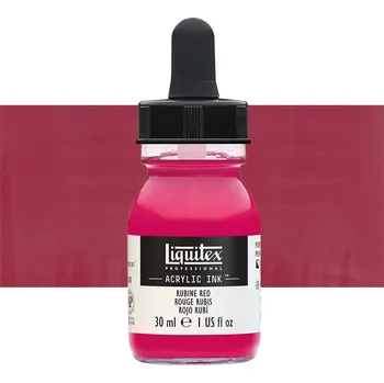 Výtvarná barva Akrylový inkoust Liquitex 30ml - Rubine Red