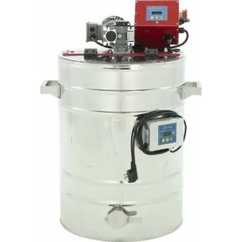 Zařízení na pastování medu 70l (400V), ohřev pláště na dekrystalizátoru, automatické ovládání
