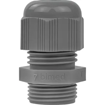 elektrický kabel Kabelová průchodka/vývodka PG-11 pro kabel 5-10mm Barva: Tmavě šedá