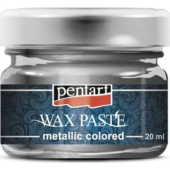Speciální výtvarná barva Pentart Vosková pasta barevná metalická PENTART 20 ml GRAFIT