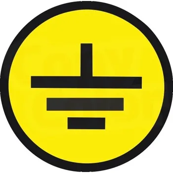 Speciální papír UZEMNĚNÍ - Samolepka