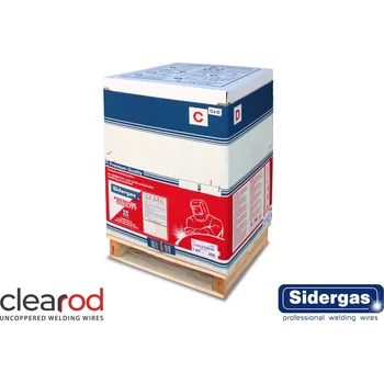 Příslušenství ke svářečce Sidergas S6 CLEAROD - drát na ocel G3Si1 - 1,0 mm (300 kg) S6-CLEAROD-10-300 Nepoměděný drát