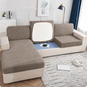 Dámská halenka Žakárový potah na pohovku či křeslo (strečový a voděodolný) Barva: hluboká khaki, Velikost: XXXL Size(95-135CM)