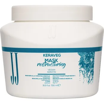Vlasová regenerace JJ Keraveg restrukturalizační maska na vlasy 500 ml