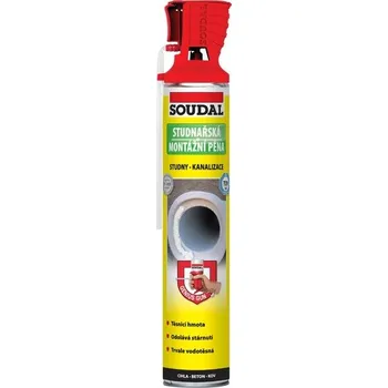 Montážní pěna SOUDAL Trubičková montážní pěna Studnařská GENIUS GUN 750ml