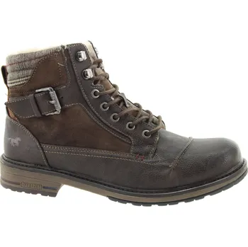 Pánské tenisky MUSTANG Pánský tm. hnědý kotník 4157605-032-367 Velikost 43