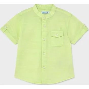 bavlněná letní košile lněný efekt Mayoral 1117 velikost 74