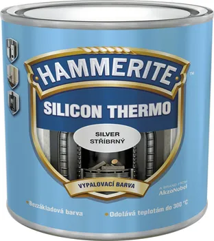 Dulux Hammerite Silicon Thermo vypalovací barva 5 l stříbrná