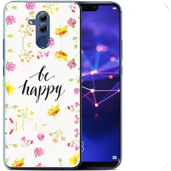 Příslušenství pro tablet VSECHNONAMOBIL 13218 MY ART Ochranný obal Huawei Mate 20 Lite BE HAPPY (019)