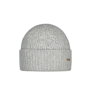 Čepice Zimní čepice Barts LATICIA BEANIE Heather Grey velikost O/S
