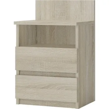 Noční stolek Noční stolek MALVÍNA M1, Dub sonoma