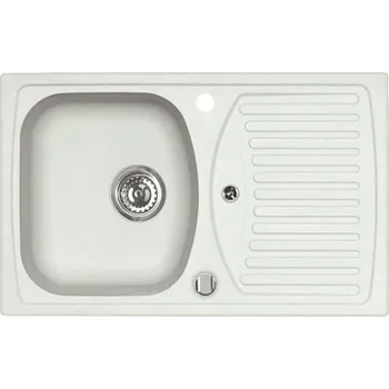 Alveus RECORD 30 BÍLÁ Set - různé typy baterií Dřez / Set: Dřez, Baterie: Bez baterie