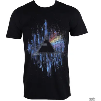 Pánské tričko Tričko metal pánské Pink Floyd - DSOTM Blue Splatter - ROCK OFF - GDAPFTS01MB - S