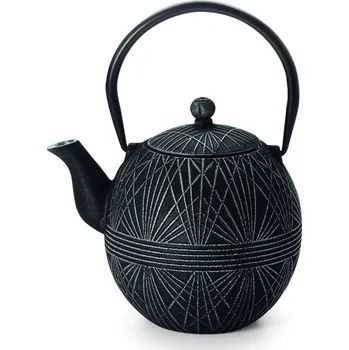 Konvice na čaj Čajová zahrada Japonská litinová konvice Datong 850ml s podložkou