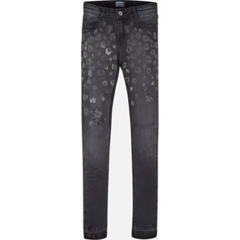 Dívčí džíny dívčí moderní džíny s dírami Mayoral 7503 velikost 170