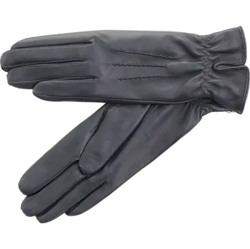 Rukavice Dámské kožené rukavice Špongr TARA šedé s kašmírovou podšívkou Velikost: 7"