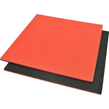 Sebeobrana Tatami DBX BUSHIDO 100 x 100 x 2 cm červeno-černá