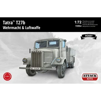 Plastikový model 1/72 TATRA T27b Wehrmacht & Luftwaffe (HOBBY)