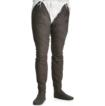 Karnevalový kostým Lencera Středověké dělené nohavice (12.–14. stol.) – Lněná směs