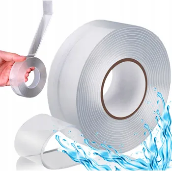 Lepicí páska Oboustranná opakovaně použitelná vodotěsná NANO páska 5m x 3cm