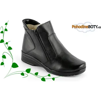 Dámská zimní obuv Aldex Aldex kůže 181 H černé