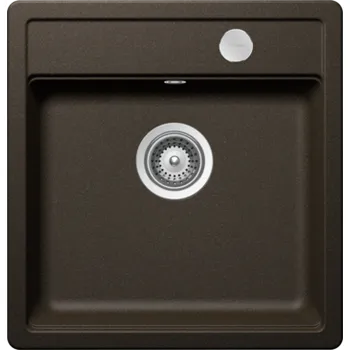 Granitový dřez SCHOCK kuchyňský dřez MONO N-100S Typ usazení: Usazení do roviny (dřez v rovině s deskou), Barva (Cristadur): Bronze (BRO 87)